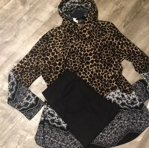 Lularoe Amber Hoodie And LEGGINGS